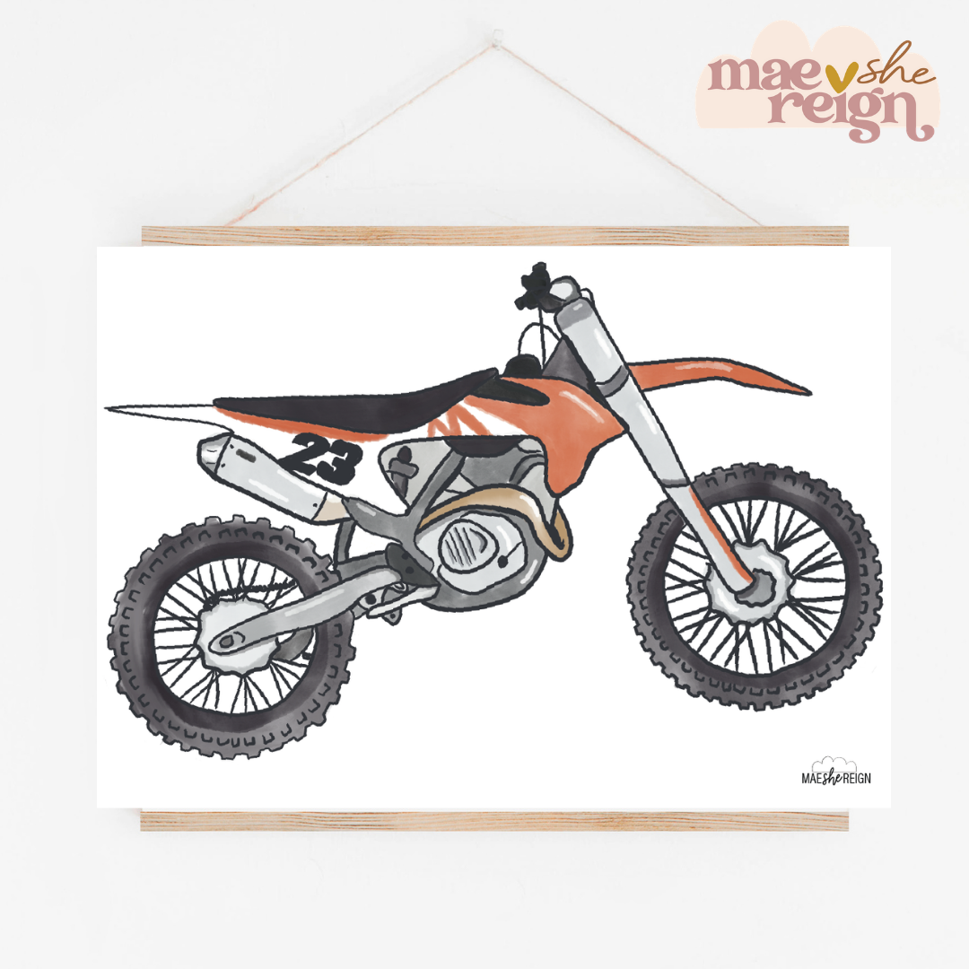 Motocross Dirt Bike - Mae She Reign - Creative Studio