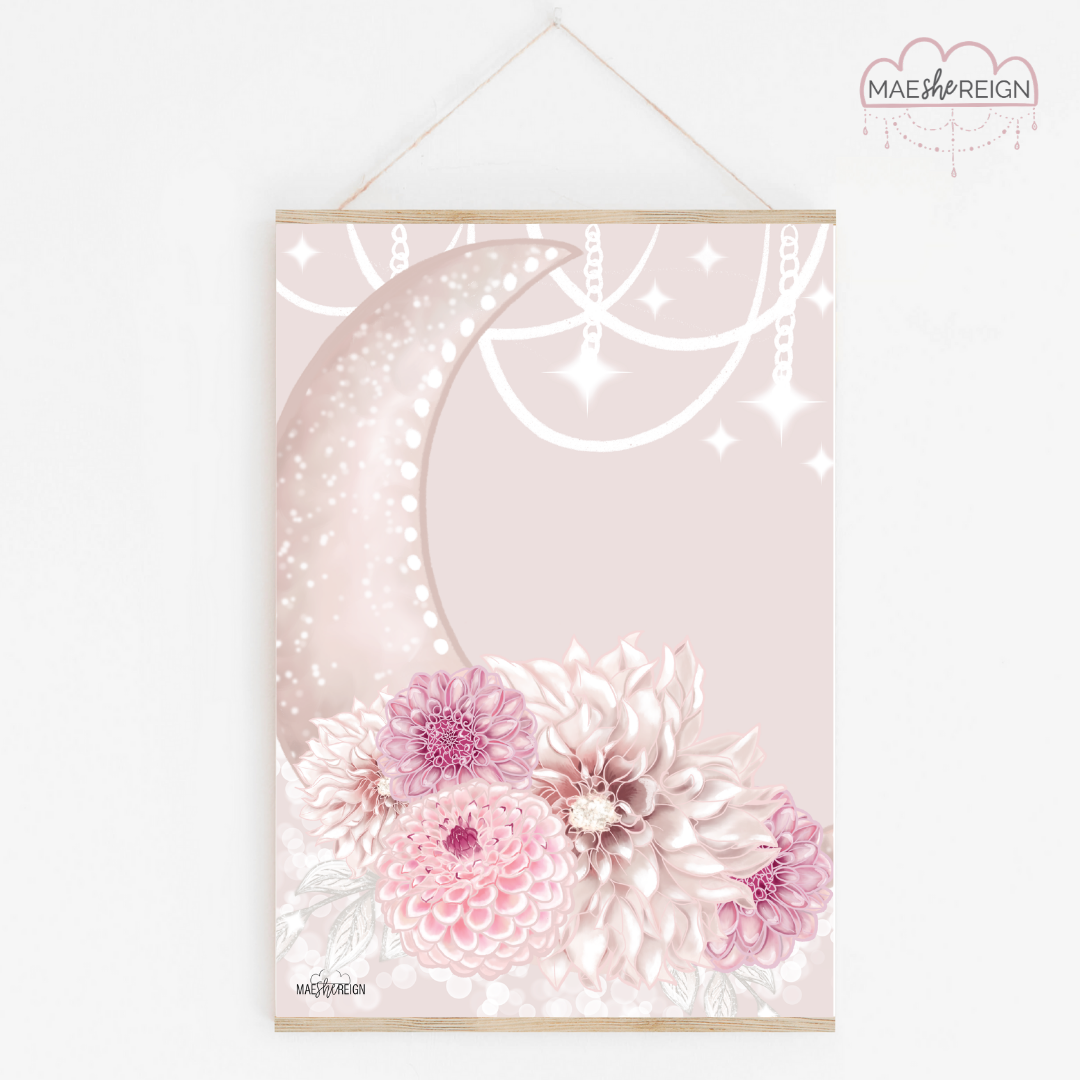 Celestial Dahlia Moon - Mae She Reign - Creative Studio