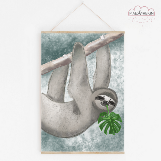 Seth the Sloth - Mae She Reign - Creative Studio