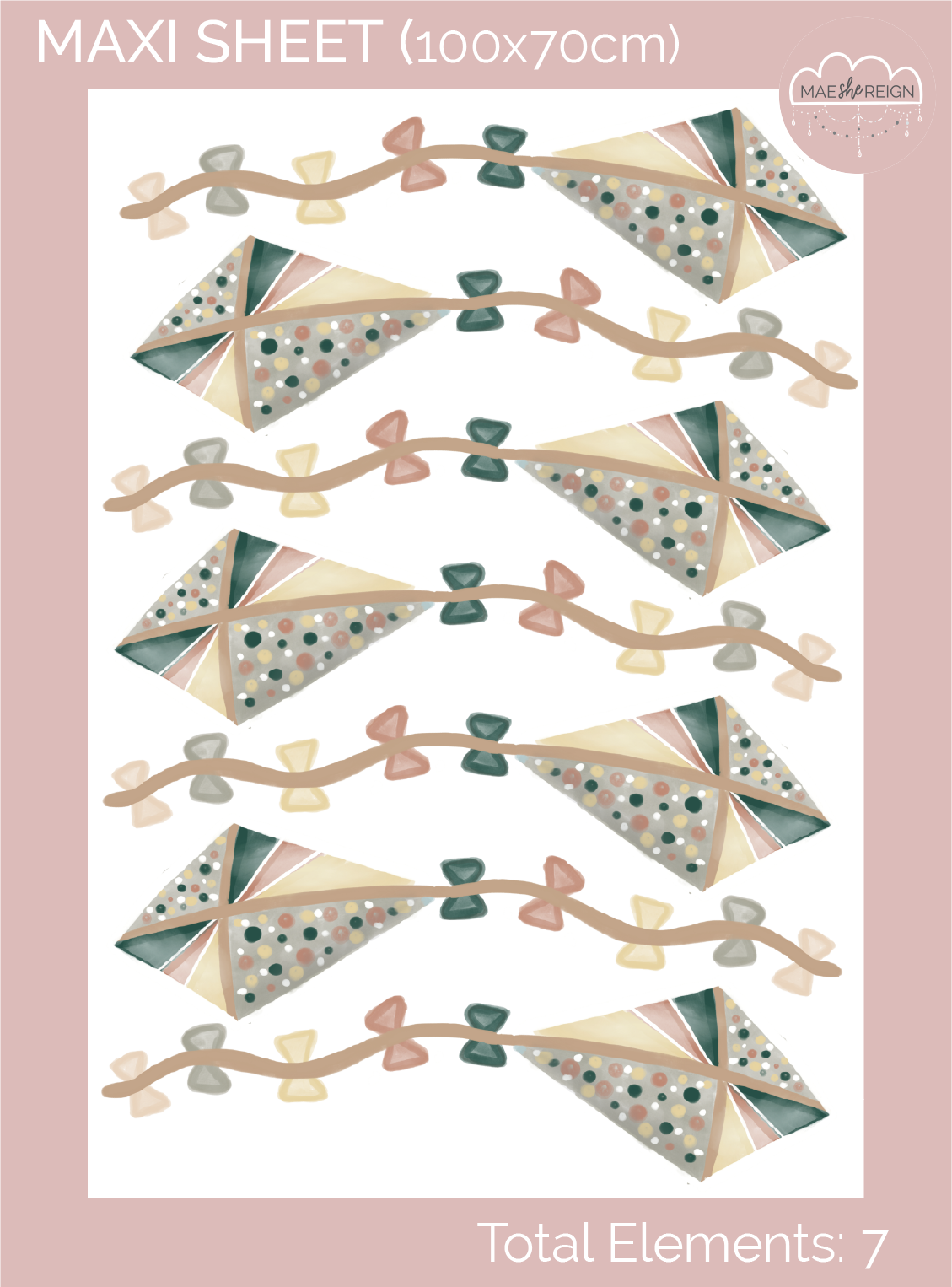 Flying Kites Wall Decals - Mae She Reign - Creative Studio