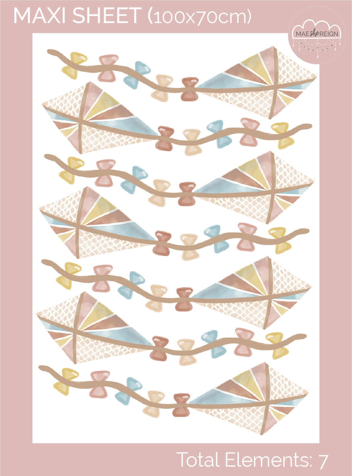 Flying Kites Wall Decals - Mae She Reign - Creative Studio