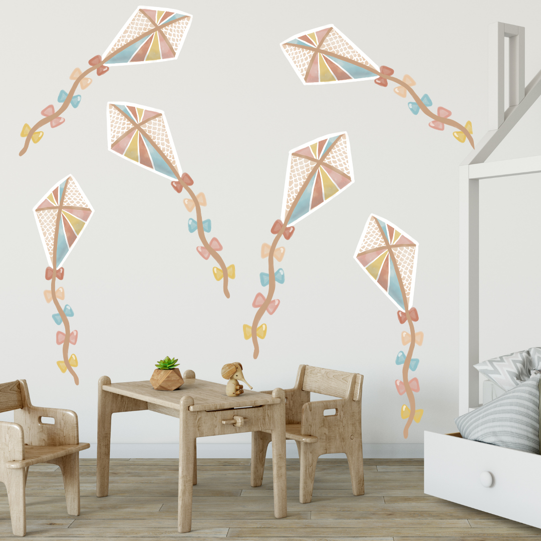 Flying Kites Wall Decals - Mae She Reign - Creative Studio