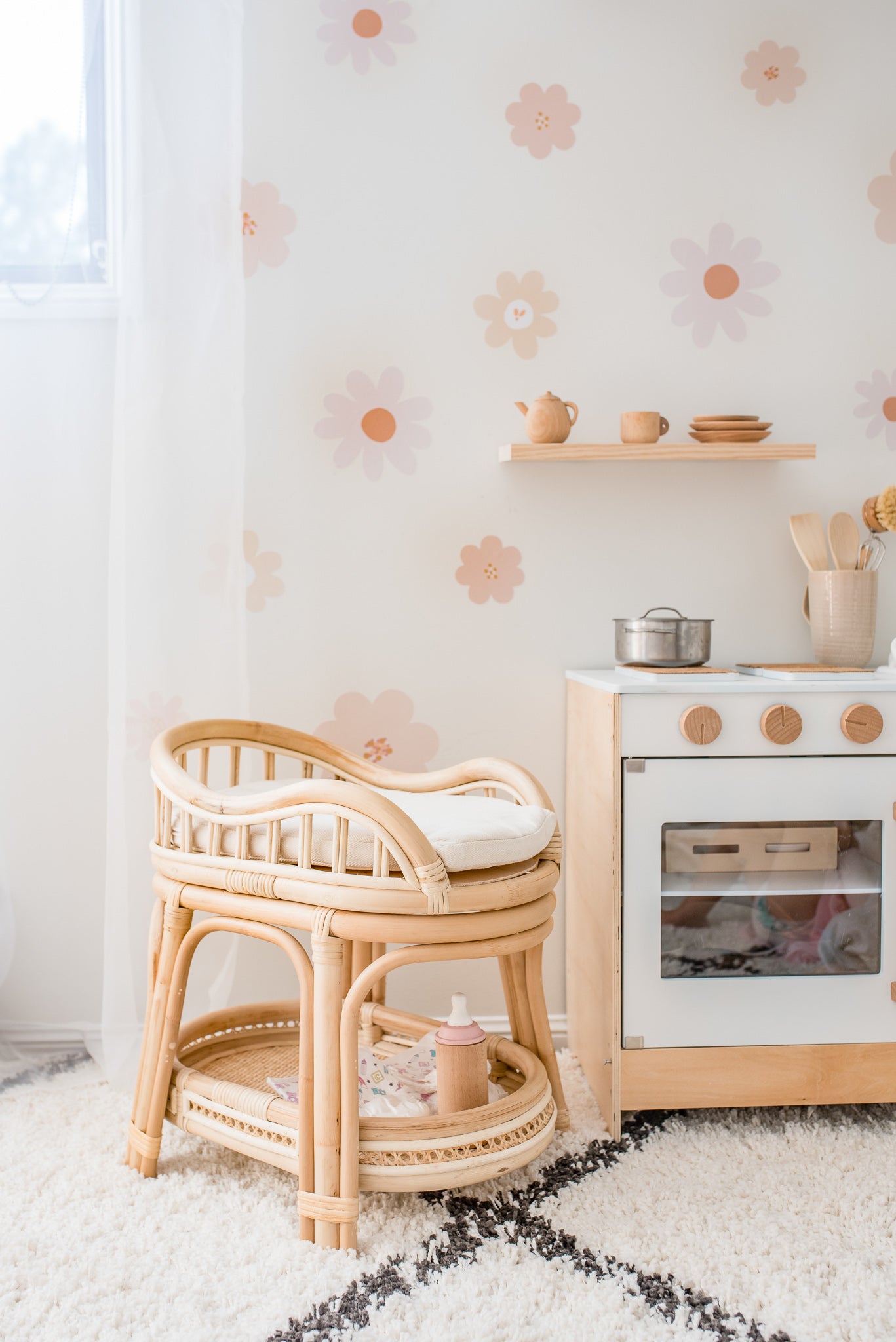 Blush Days With Wildflowers V2.0 Wall Decals - Mae She Reign - Creative Studio