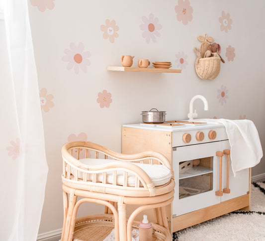 Blush Days With Wildflowers V2.0 Wall Decals - Mae She Reign - Creative Studio