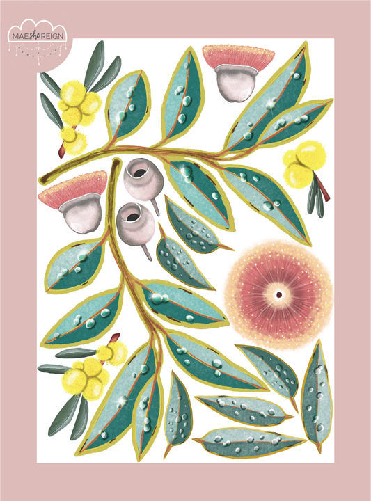 Down Under Wall Decals - Mae She Reign - Creative Studio