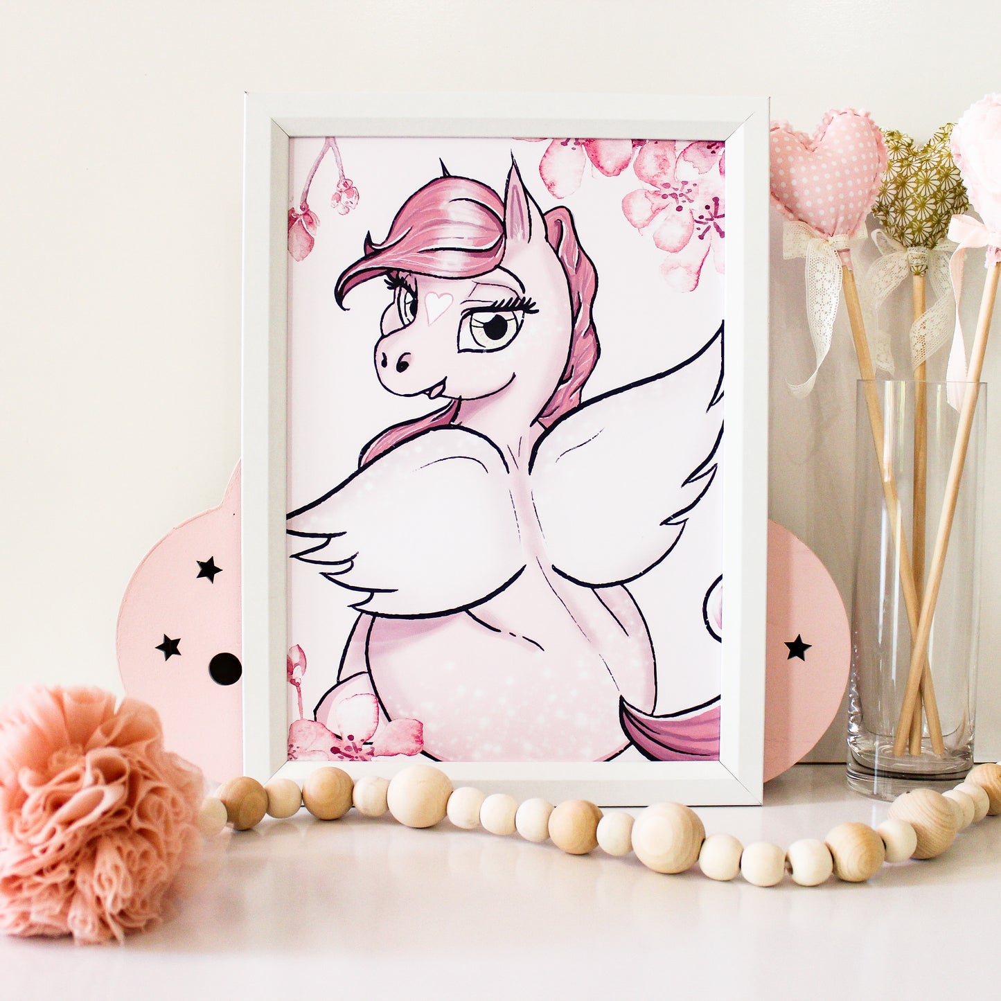 Cherry Blossom the Pegasus - Mae She Reign - Creative Studio