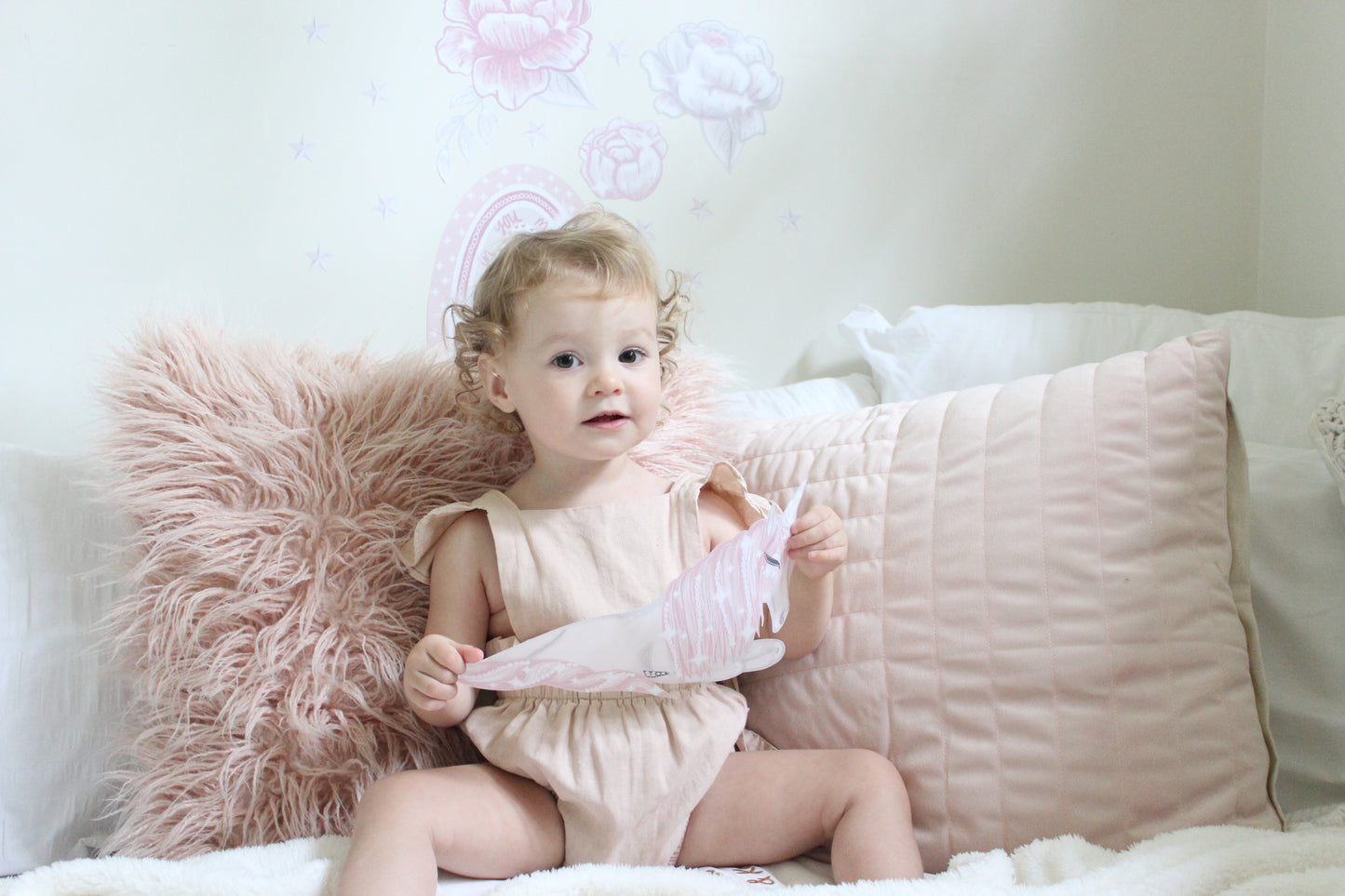 Celeste the Unicorn Lying Down Wall Decals - Mae She Reign - Creative Studio