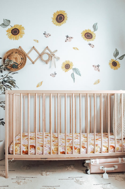 Vibe Sunflowers Wall Decals - Mae She Reign - Creative Studio