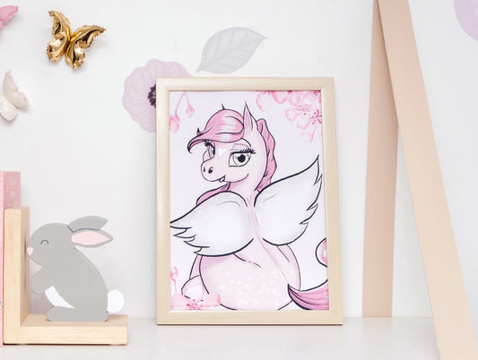Cherry Blossom the Pegasus - Mae She Reign - Creative Studio