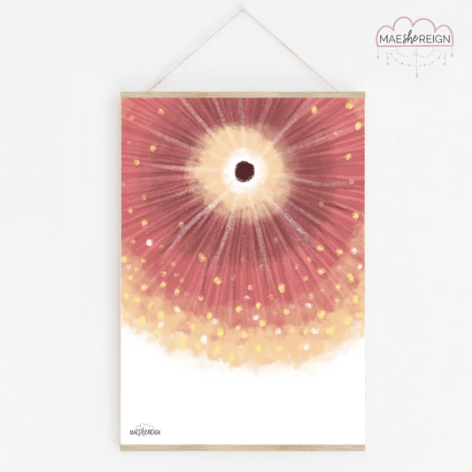 Open Gumnut Flower - Mae She Reign - Creative Studio