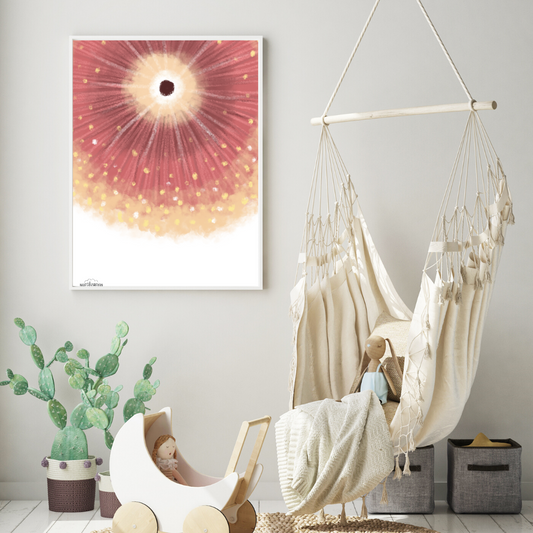 Open Gumnut Flower - Mae She Reign - Creative Studio