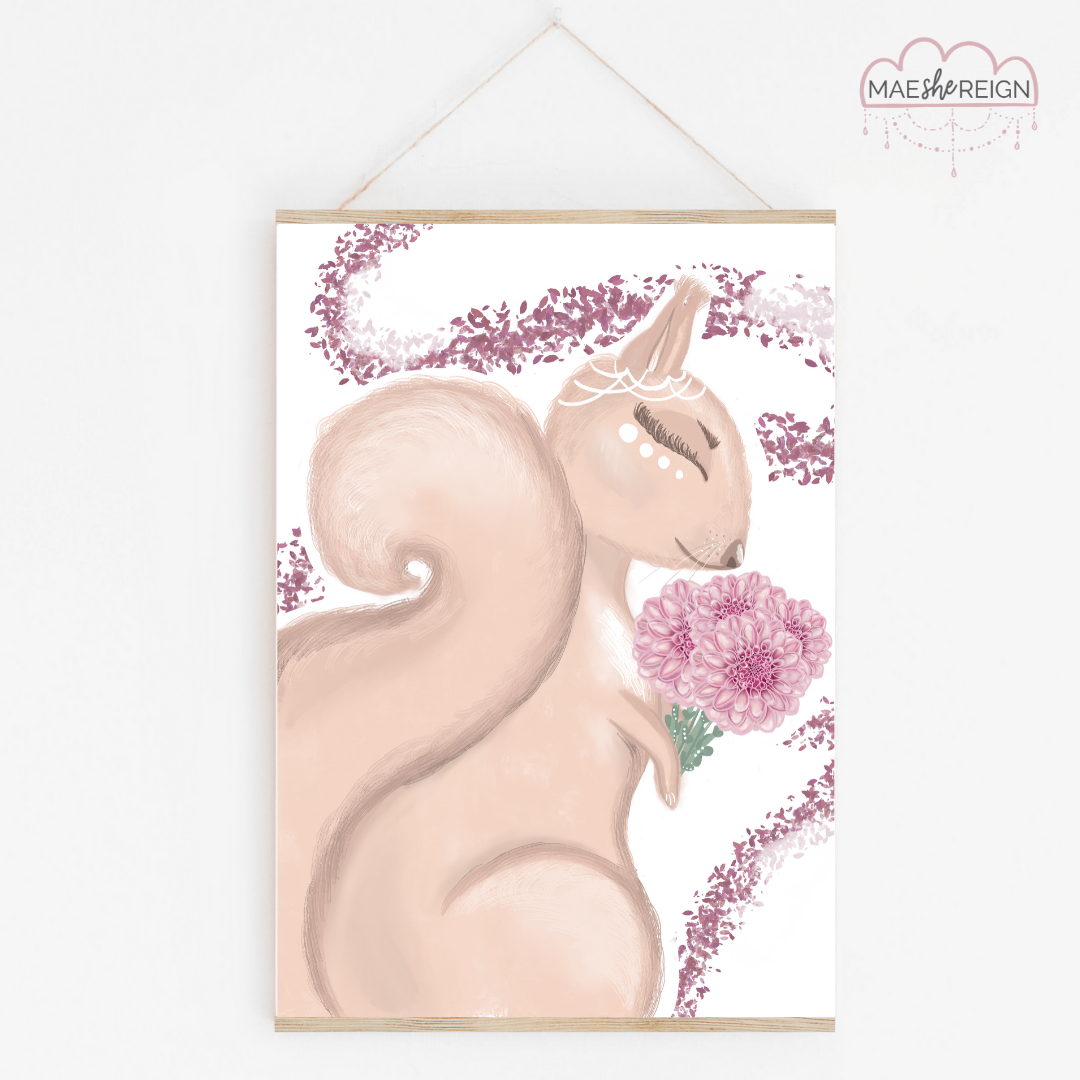 Darla the Squirrel - Mae She Reign - Creative Studio