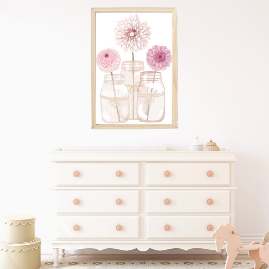 Sweet Dahlia Jars - Mae She Reign - Creative Studio