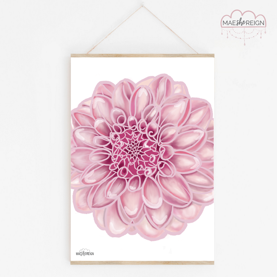 Mauve Dahlia - Mae She Reign - Creative Studio