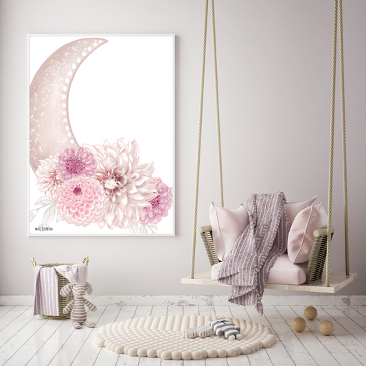 Celestial Dahlia Moon - Mae She Reign - Creative Studio