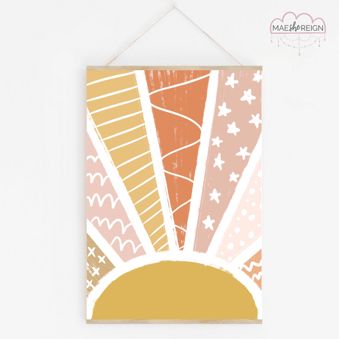 Mustard Wildflower Ray of Sunshine - Mae She Reign - Creative Studio