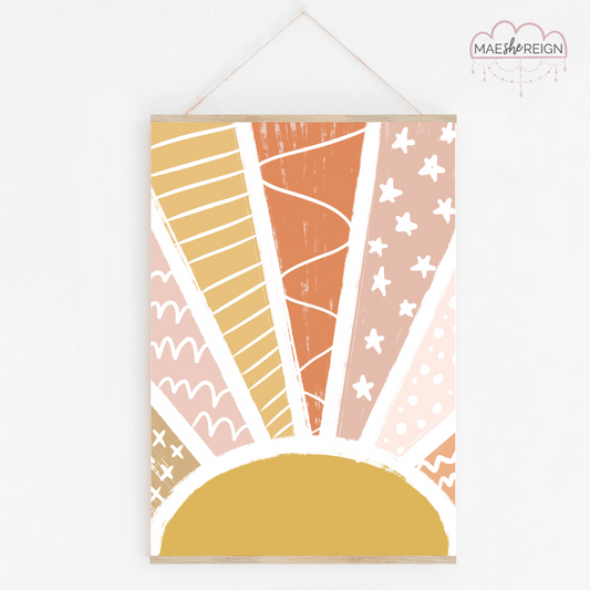 Mustard Wildflower Ray of Sunshine - Mae She Reign - Creative Studio