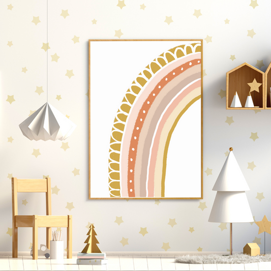 Mustard Wildflower Rainbow - Mae She Reign - Creative Studio