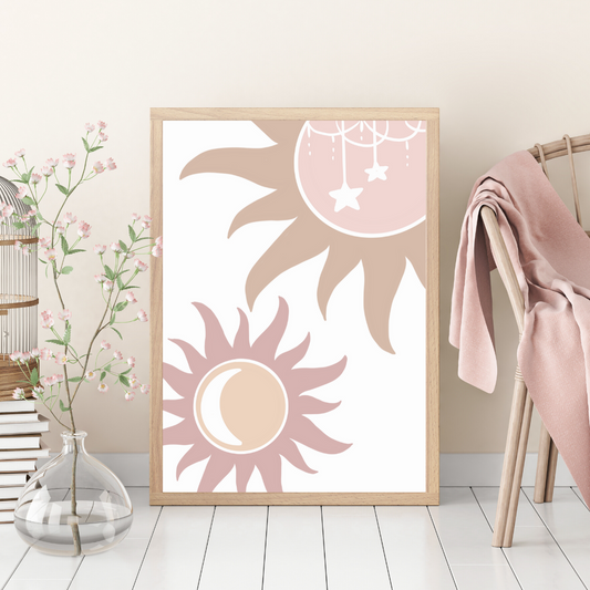 Blush Wildflower Solar Suns - Mae She Reign - Creative Studio