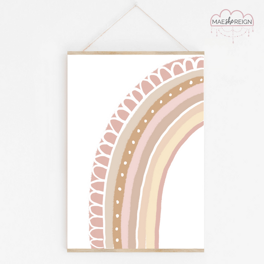 Blush Wildflower Rainbow - Mae She Reign - Creative Studio
