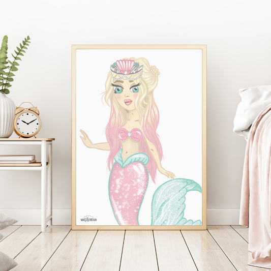 Havana the Mermaid - Close Up - Mae She Reign - Creative Studio