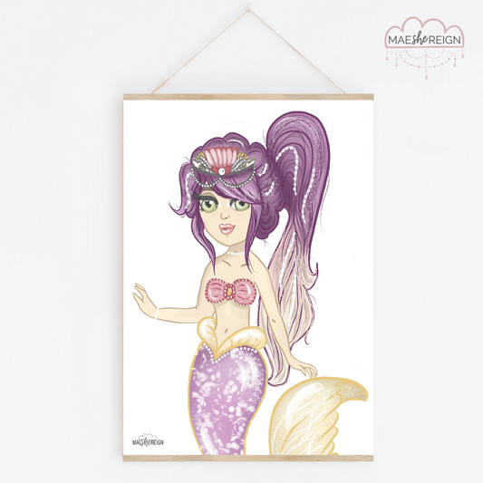Aria the Mermaid - Close Up - Mae She Reign - Creative Studio
