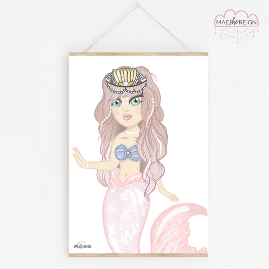 Willow the Mermaid - Close Up - Mae She Reign - Creative Studio