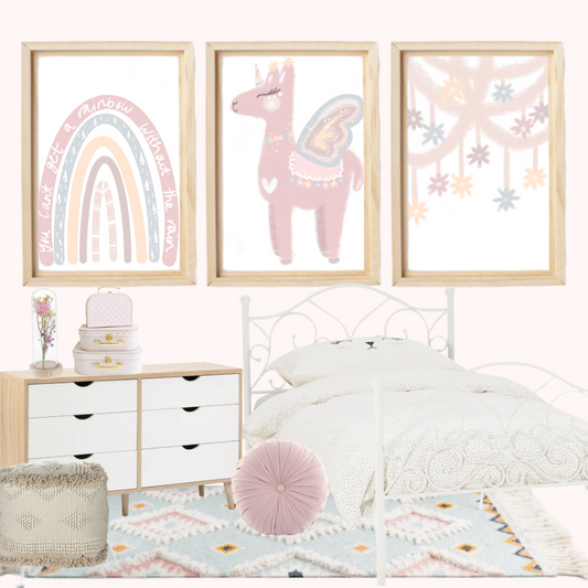 Lydia the Llama-corn Set (Trio) - Mae She Reign - Creative Studio