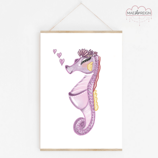 Indi the Seahorse - Mae She Reign - Creative Studio