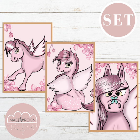 Cherry Blossom Set (Trio) - Mae She Reign - Creative Studio