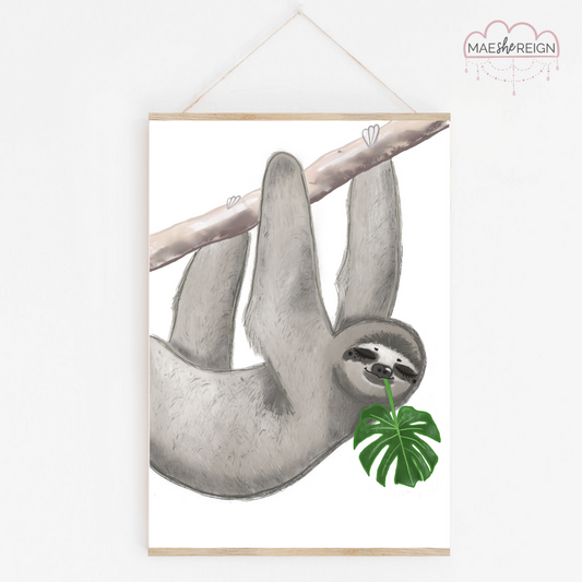 Seth the Sloth - Mae She Reign - Creative Studio