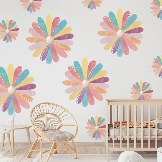 Confetti Flowers [Mixed Sizes] Wall Decals - Mae She Reign - Creative Studio
