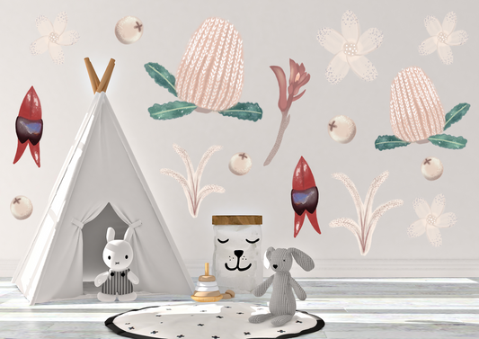 Walkabout Wall Decals - Mae She Reign - Creative Studio