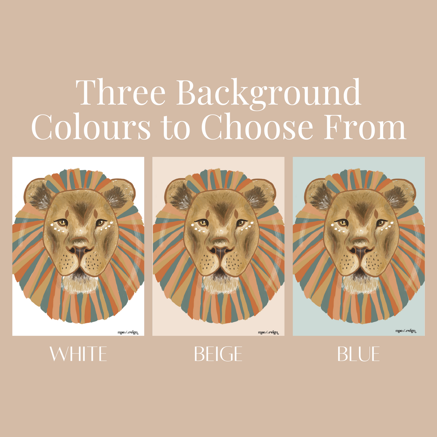 Safari Animals Set (Trio)