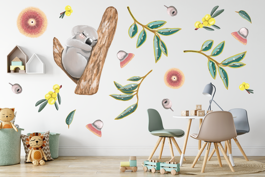 Down Under with Koala Wall Decals - Mae She Reign - Creative Studio
