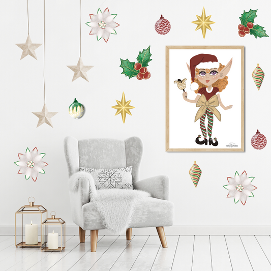 Holly the Christmas Elf - Mae She Reign - Creative Studio
