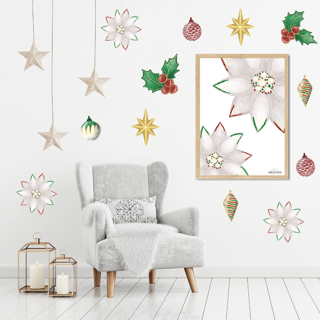 Christmas Flower - Mae She Reign - Creative Studio