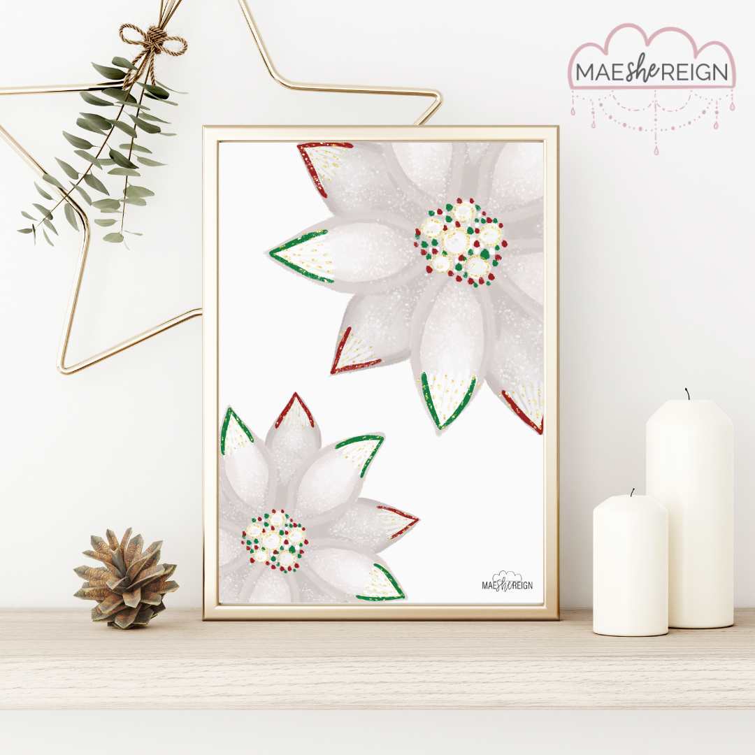 Christmas Flower - Mae She Reign - Creative Studio