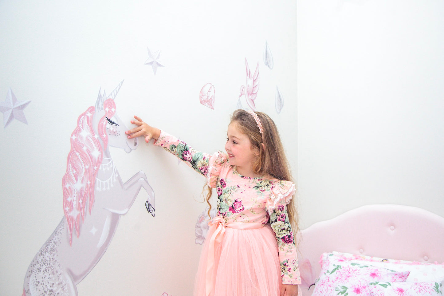 Celeste the Unicorn Standing Up Wall Decals - Mae She Reign - Creative Studio