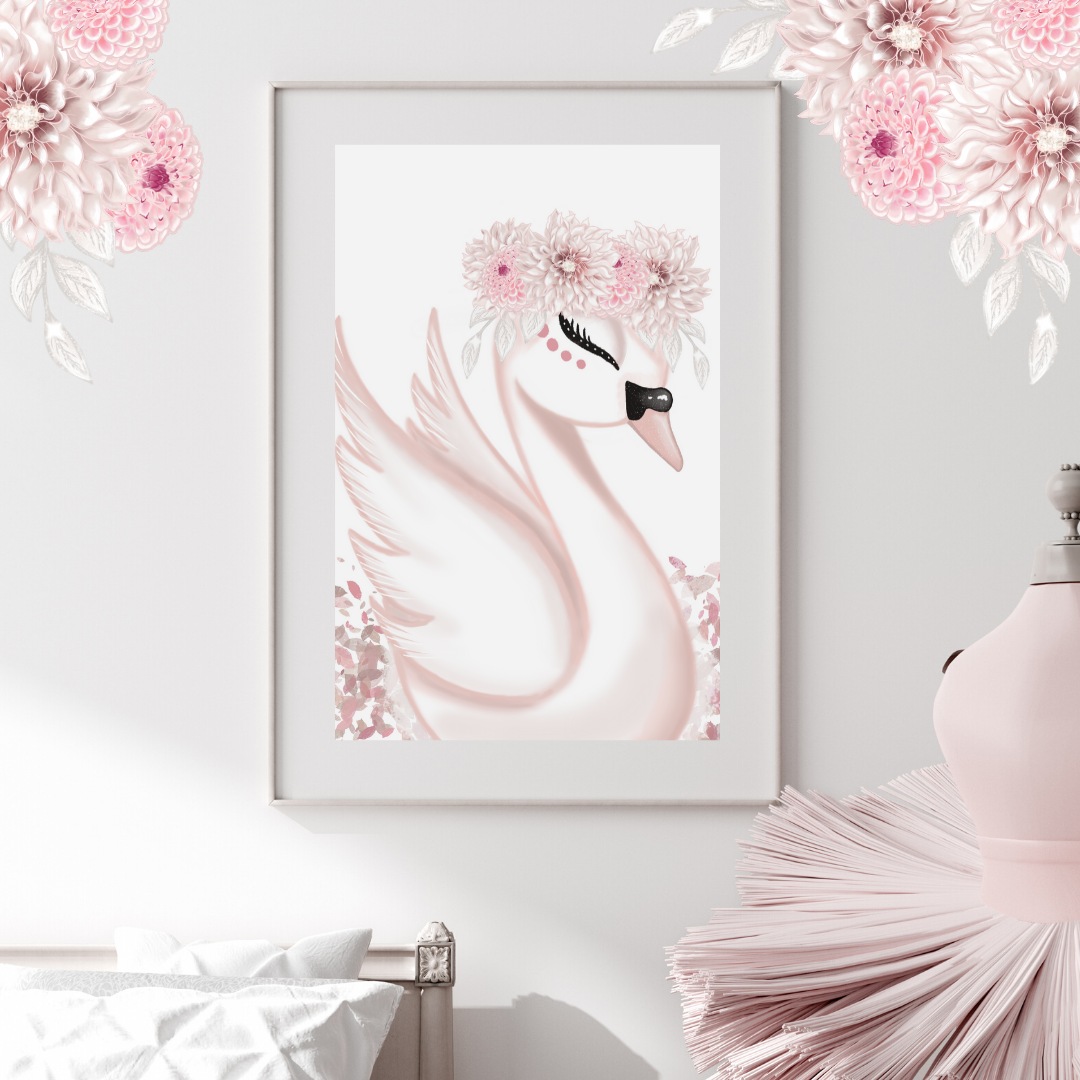 Saphira the Swan - Mae She Reign - Creative Studio