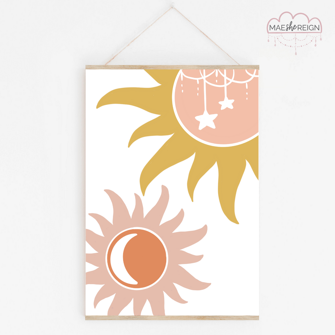 Mustard Wildflower Solar Suns - Mae She Reign - Creative Studio