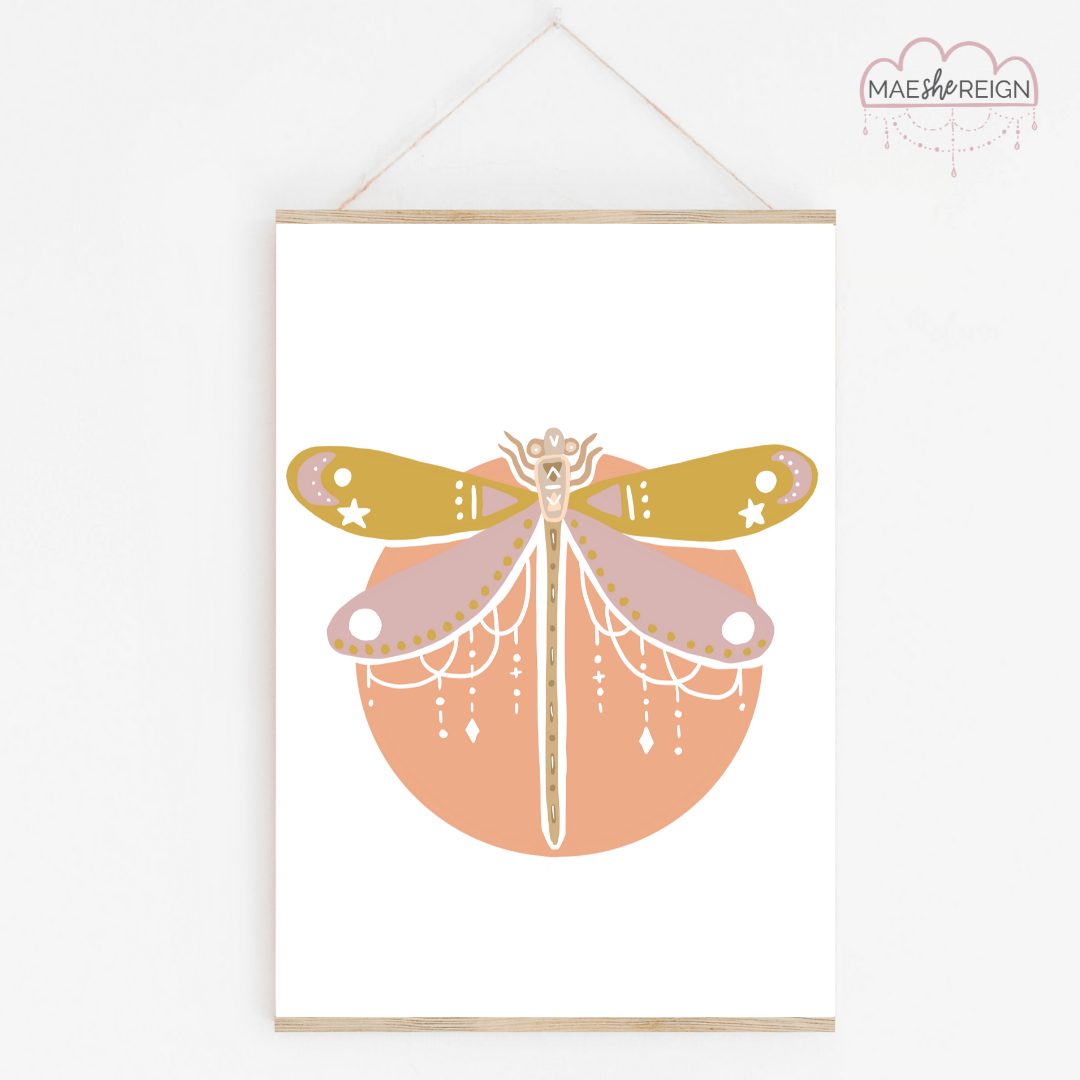 Wildflower the Dragonfly - Mae She Reign - Creative Studio