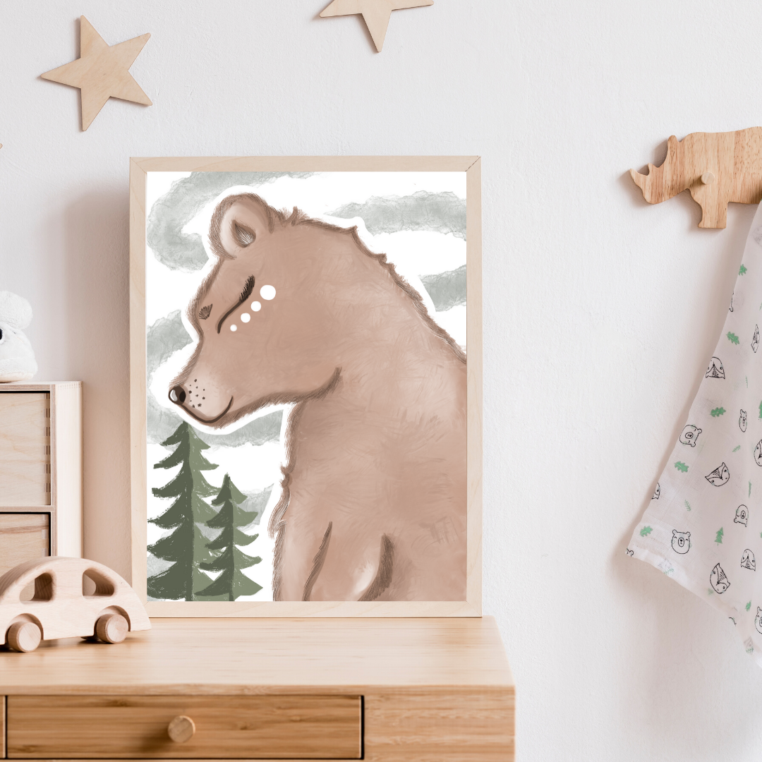 Boy's Woodland Animals Set (Trio) - Mae She Reign - Creative Studio