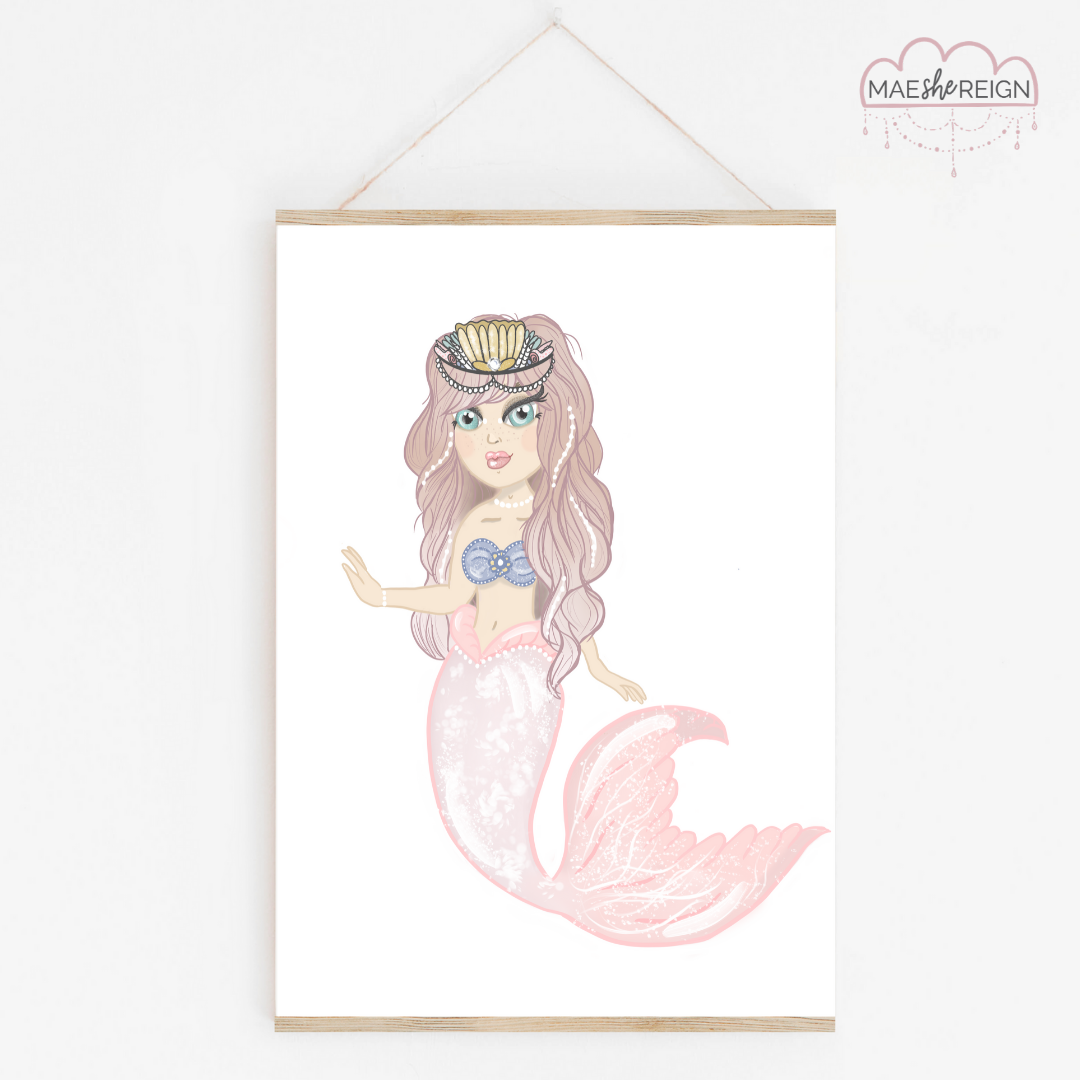 Willow the Mermaid - Mae She Reign - Creative Studio