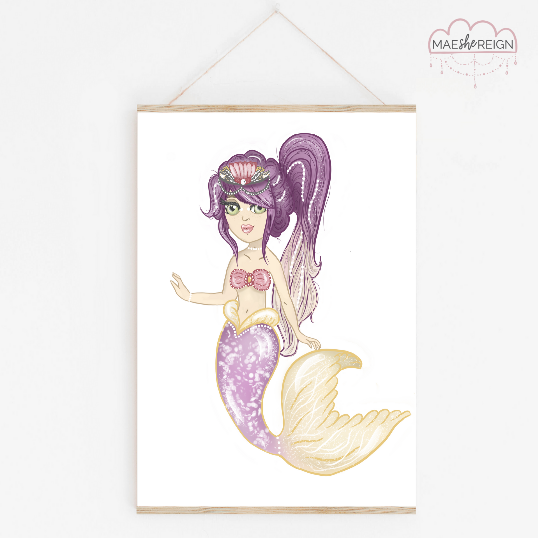 Aria the Mermaid - Mae She Reign - Creative Studio
