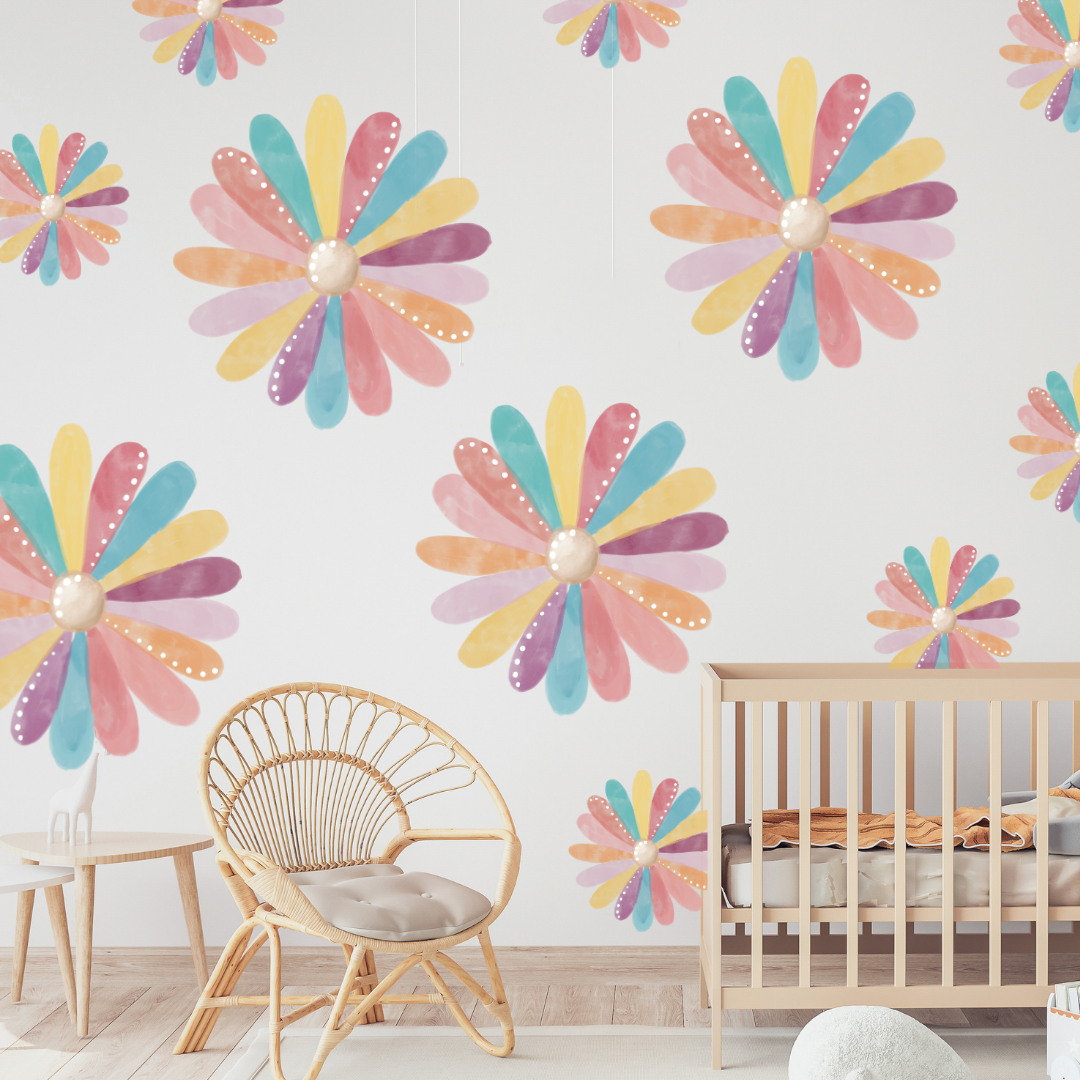 Confetti Flowers [Mixed Sizes] Wall Decals - Mae She Reign - Creative Studio