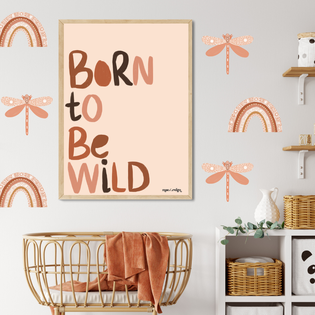 Terracotta - "Born to be Wild" Artwork - Mae She Reign - Creative Studio