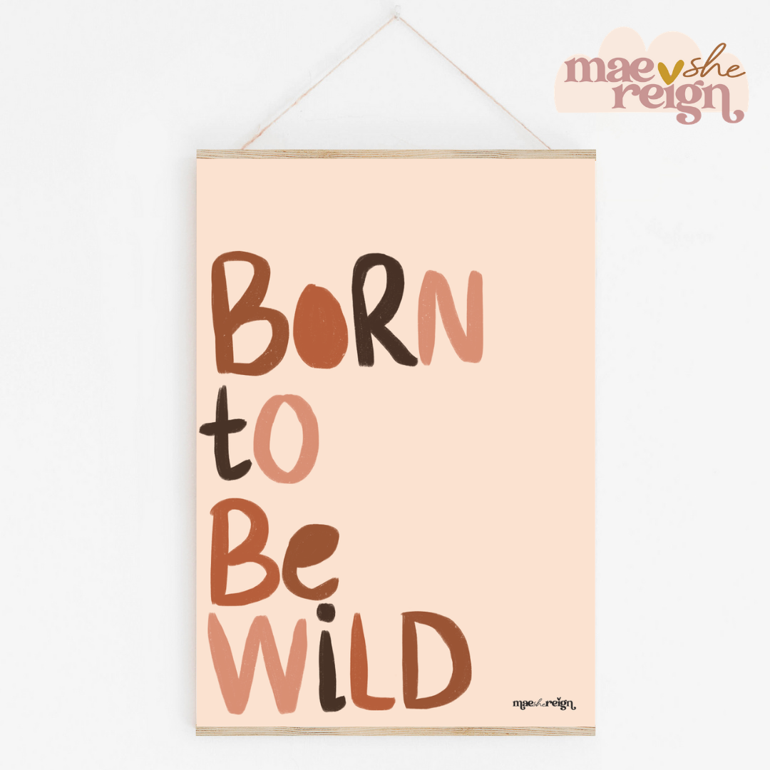 Terracotta - "Born to be Wild" Artwork - Mae She Reign - Creative Studio